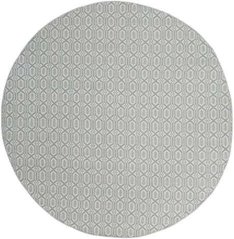 Safavieh Montauk 6'-0" x 6'-0" Rug in Ivory / Blue