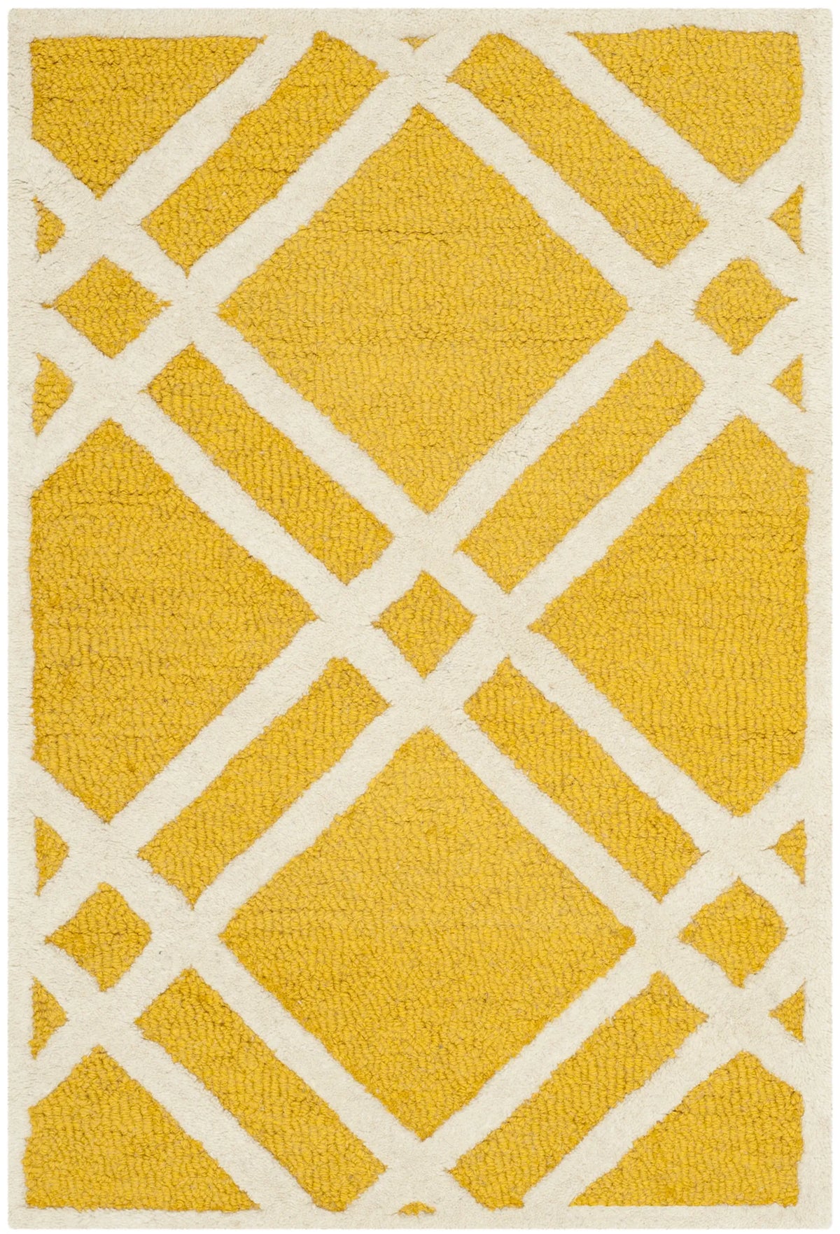 Safavieh Cambridge 2'-0" x 3'-0" Rug in Gold / Ivory