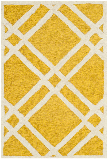 Safavieh Cambridge 2'-0" x 3'-0" Rug in Gold / Ivory