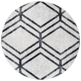 Safavieh Adirondack 6'-0" x 6'-0" Rug in Ivory / Charcoal