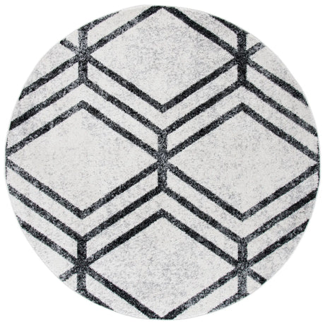 Safavieh Adirondack 6'-0" x 6'-0" Rug in Ivory / Charcoal