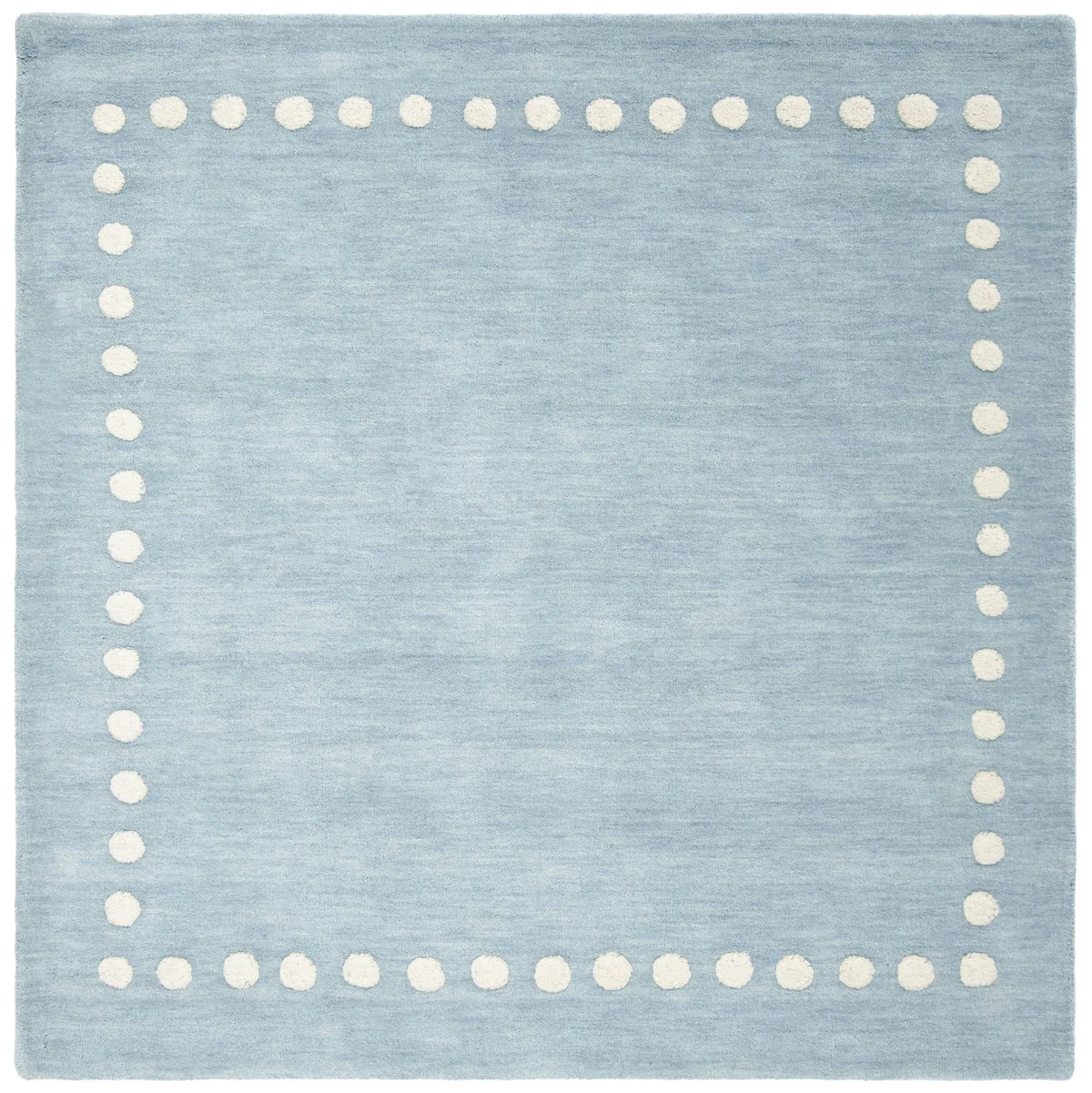 Safavieh Safavieh Kids 5'-0" x 5'-0" Rug in Blue / Ivory