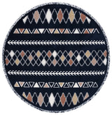 Safavieh Marrakesh 6'-7" x 6'-7" Rug in Navy / Multi