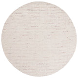 Safavieh Abstract 6'-0" x 6'-0" Rug in Ivory / Brown