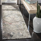 Safavieh Marquee 2'-0" x 10'-0" Rug in Grey / Multi