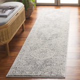 Safavieh Luna 2'-2" x 9'-0" Rug in Grey / Ivory