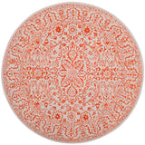 Safavieh Glamour 6'-0" x 6'-0" Rug in Grey / Rust