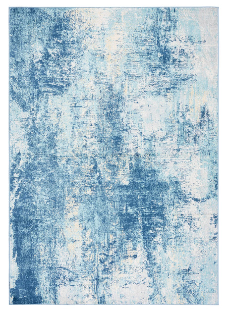 Safavieh Jasper 100 4'-0" x 6'-0" Rug in Aqua / Ivory