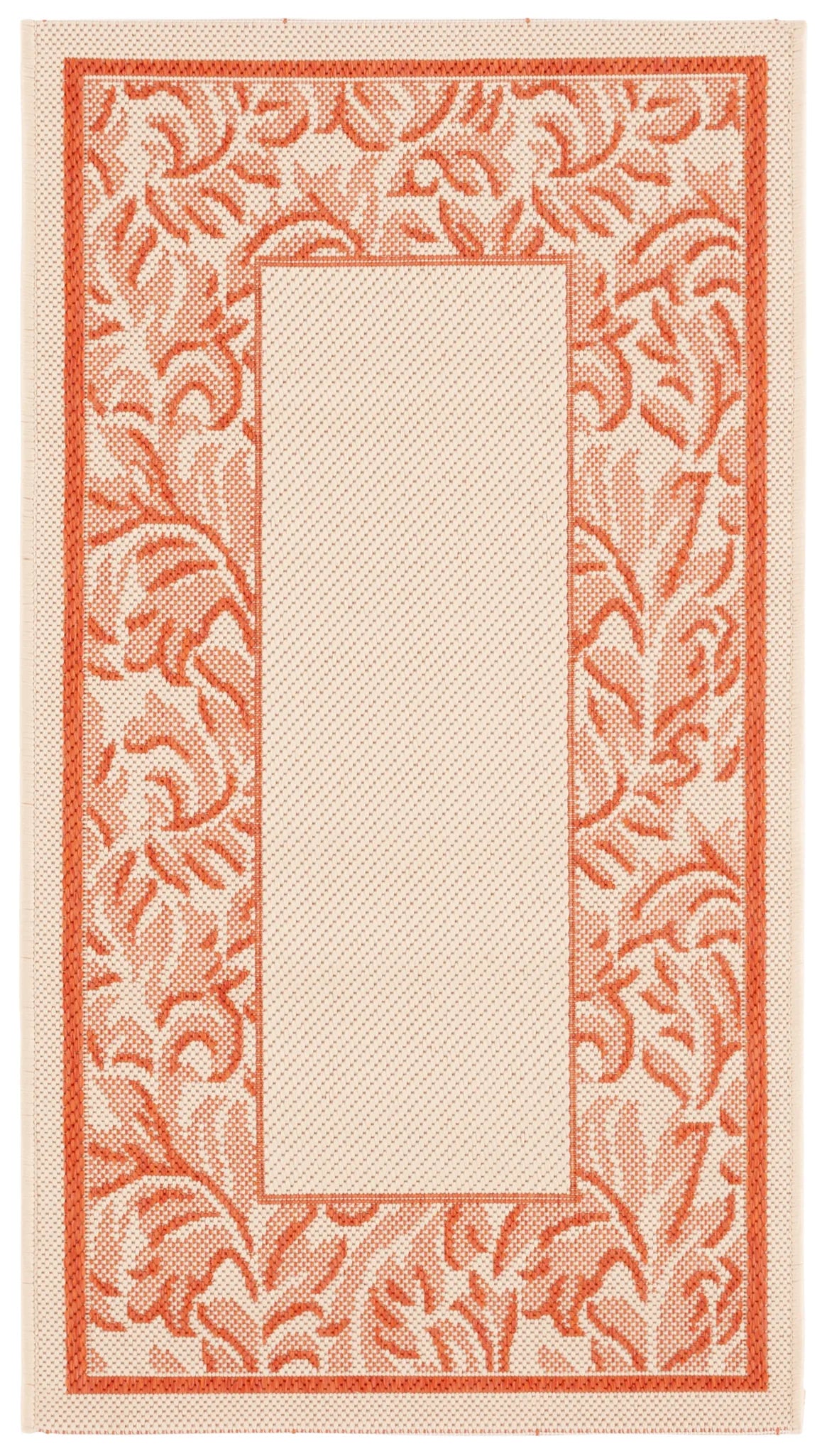 Safavieh Courtyard 2'-0" x 3'-7" Rug in Natural / Terra