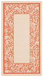 Safavieh Courtyard 2'-0" x 3'-7" Rug in Natural / Terra