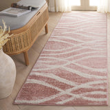 Safavieh Adirondack 2'-6" x 10'-0" Rug in Rose / Cream