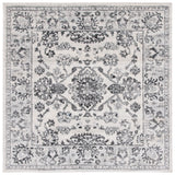 Safavieh Tulum 6'-7" x 6'-7" Rug in Ivory / Black