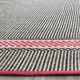 Safavieh Montauk 8'-0" x 10'-0" Rug in Light Pink / Multi
