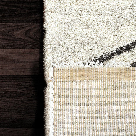 Dynamic Rugs Mehari 23277 Ivory/Charcoal Rugs - Corner