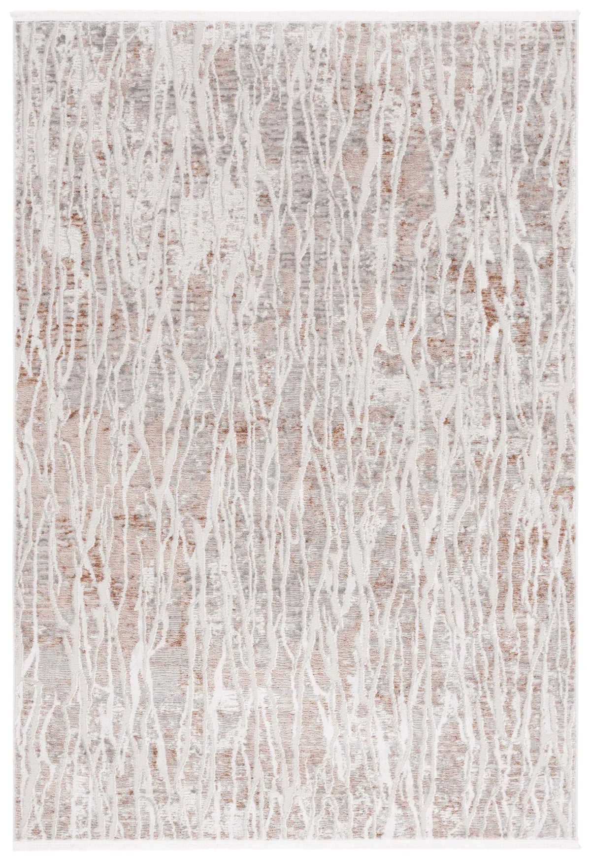 Safavieh Mila 4'-0" x 6'-0" Rug in Beige / Grey