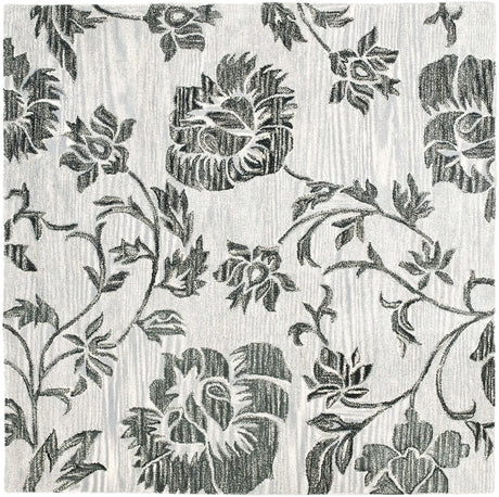 Safavieh Soho 6'-0" x 6'-0" Rug in Grey / Black