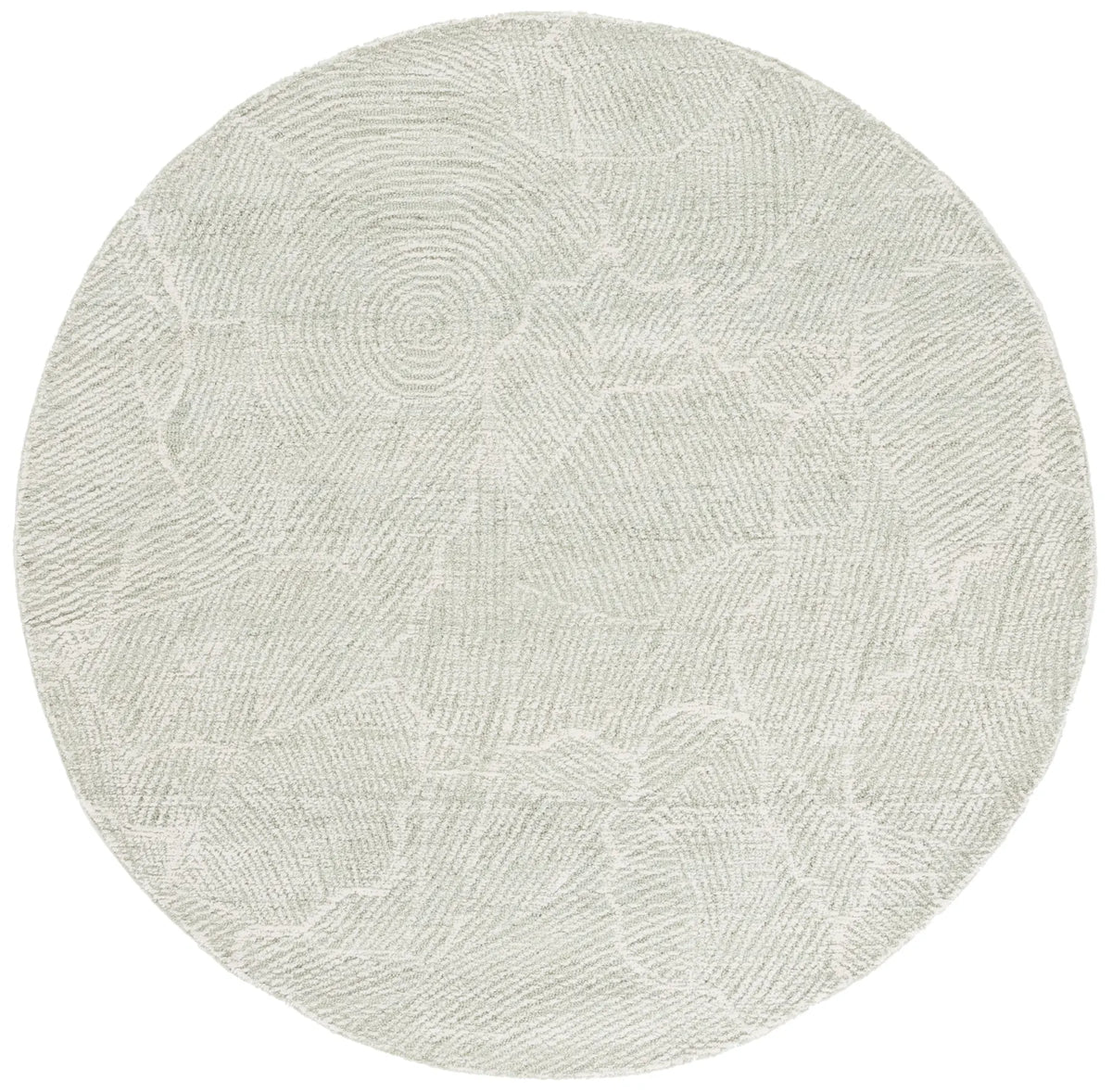 Safavieh Metro 6'-0" x 6'-0" Rug in Sage / Ivory