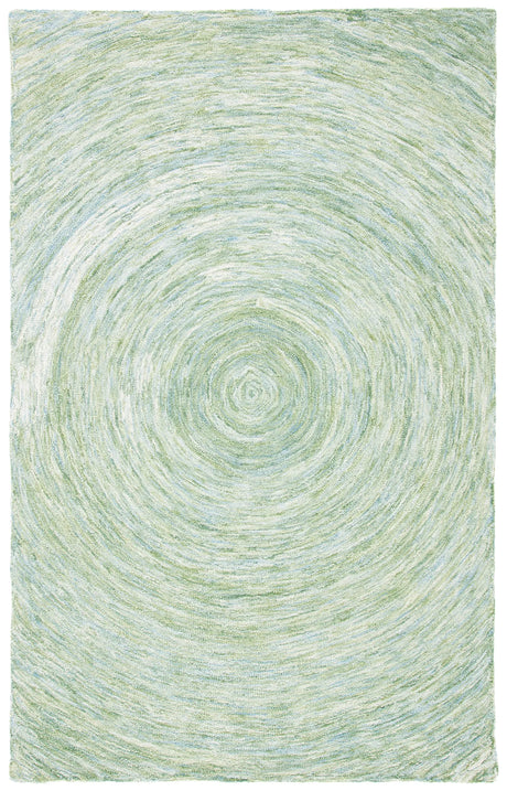 Safavieh Ikat 4'-0" x 6'-0" Rug in Sage / Green