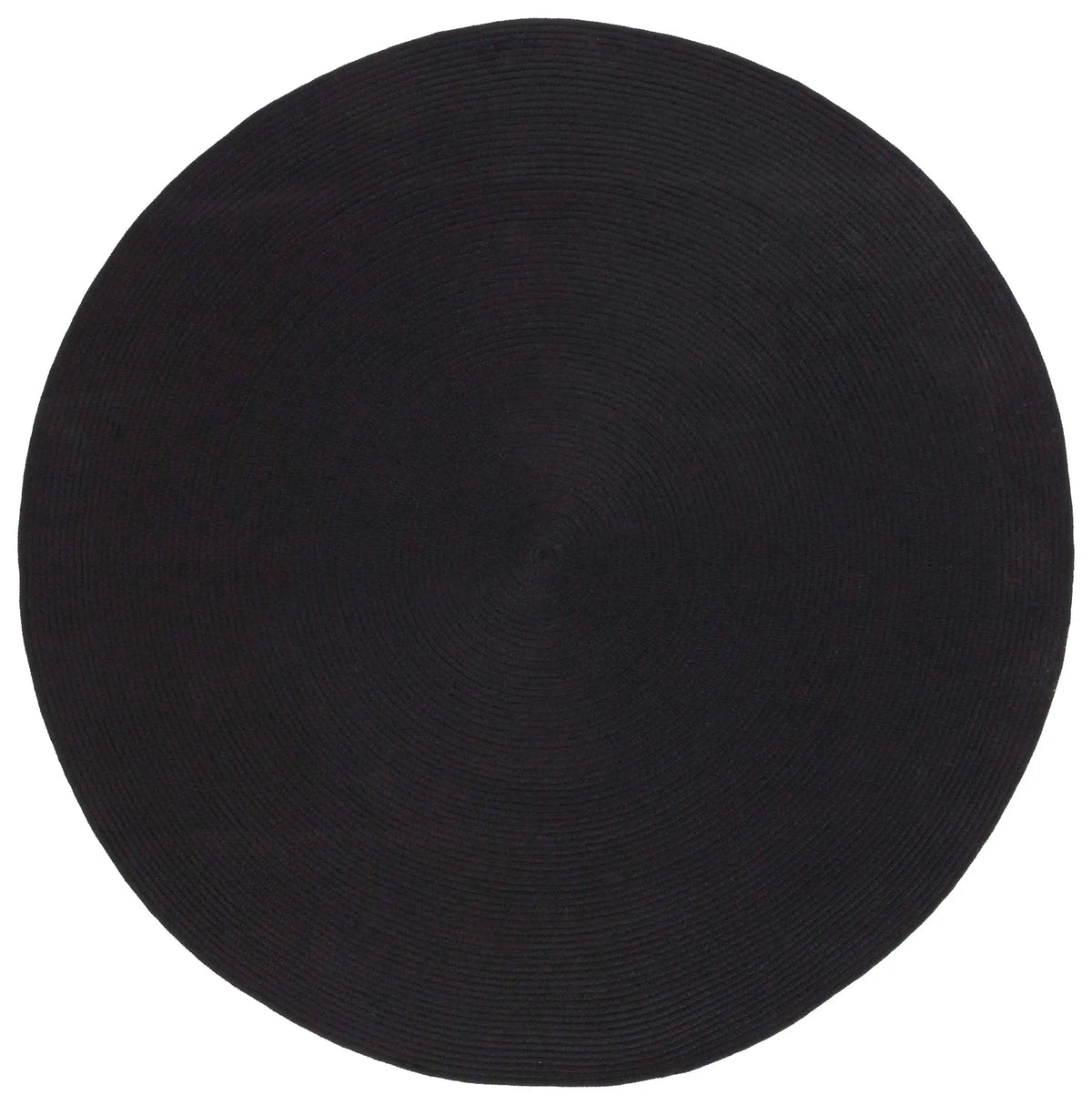 Safavieh Braided 5'-0" x 5'-0" Rug in Black
