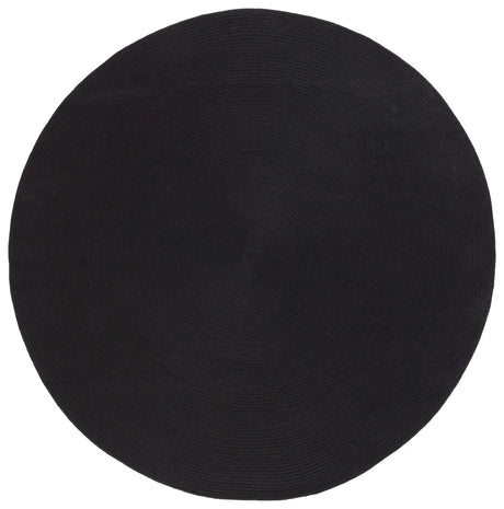 Safavieh Braided 5'-0" x 5'-0" Rug in Black