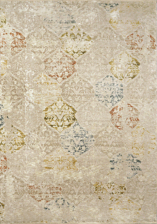 Dynamic Rugs Hudson 1452 Beige/Multi Area Rug