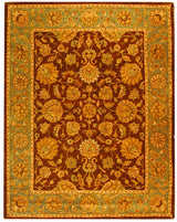 Safavieh Heritage 9'-6" x 13'-6" Rug in Brown / Blue