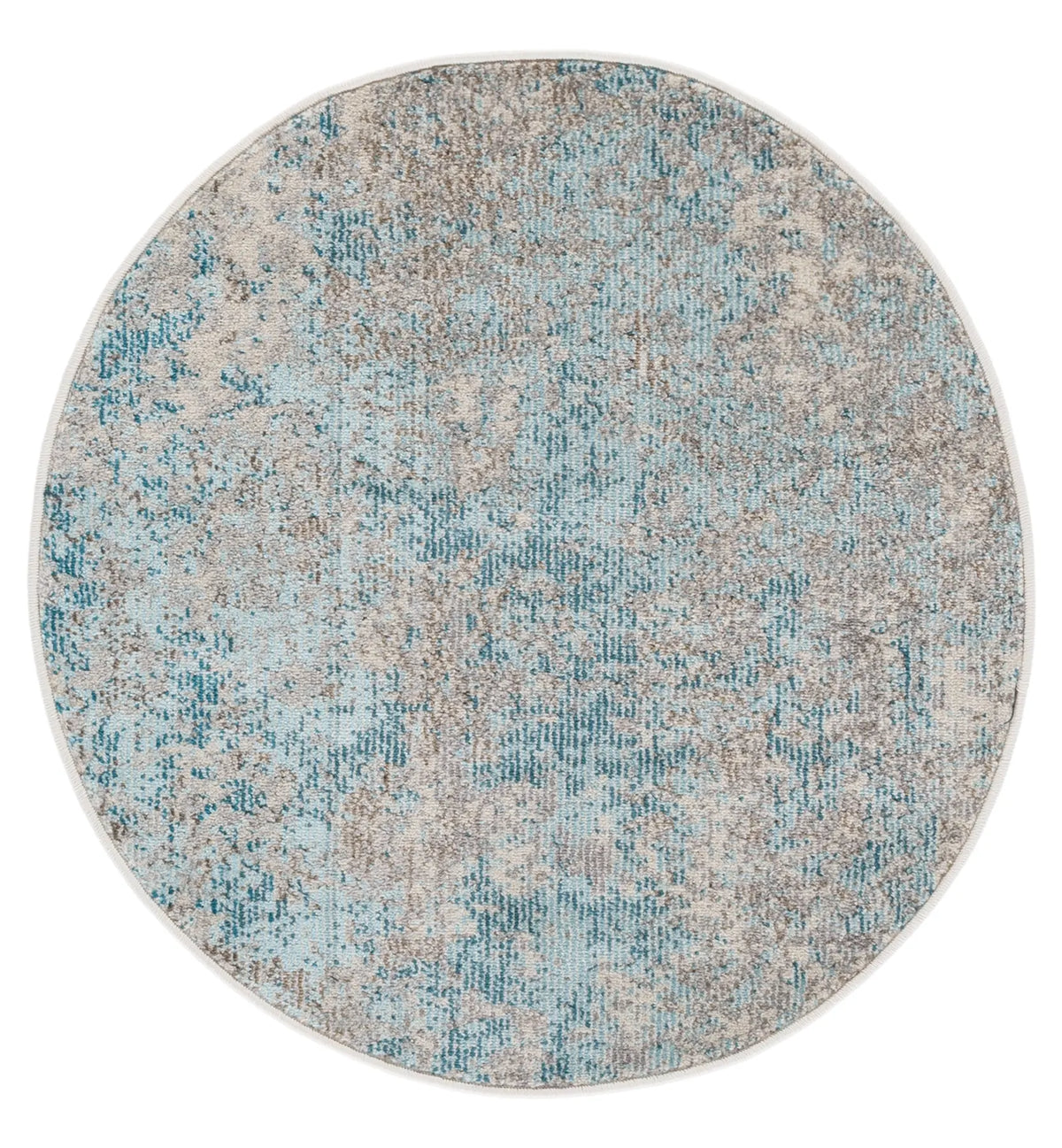 Safavieh Madison 3'-0" x 3'-0" Rug in Ivory / Teal