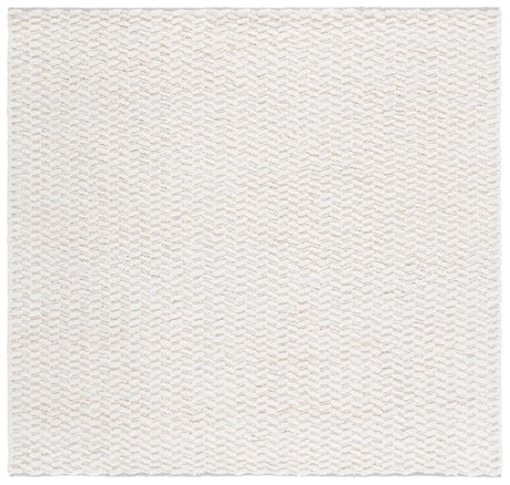 Safavieh Natural Fiber 6'-0" x 6'-0" Rug in Bleach / Ivory