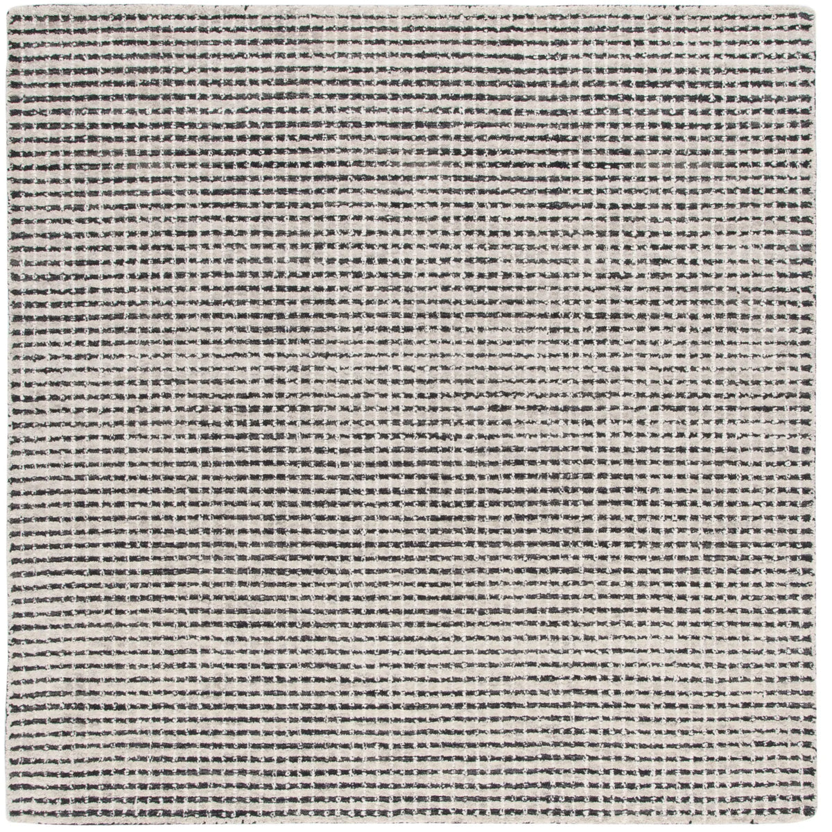 Safavieh Abstract 6'-0" x 6'-0" Rug in Black / Ivory