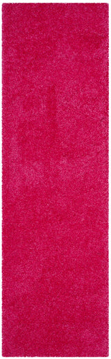 Safavieh Sgl-Laguna Shag 2'-3" x 10'-0" Rug in Fuchsia