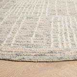 Safavieh Abstract 6'-0" x 6'-0" Rug in Grey / Ivory