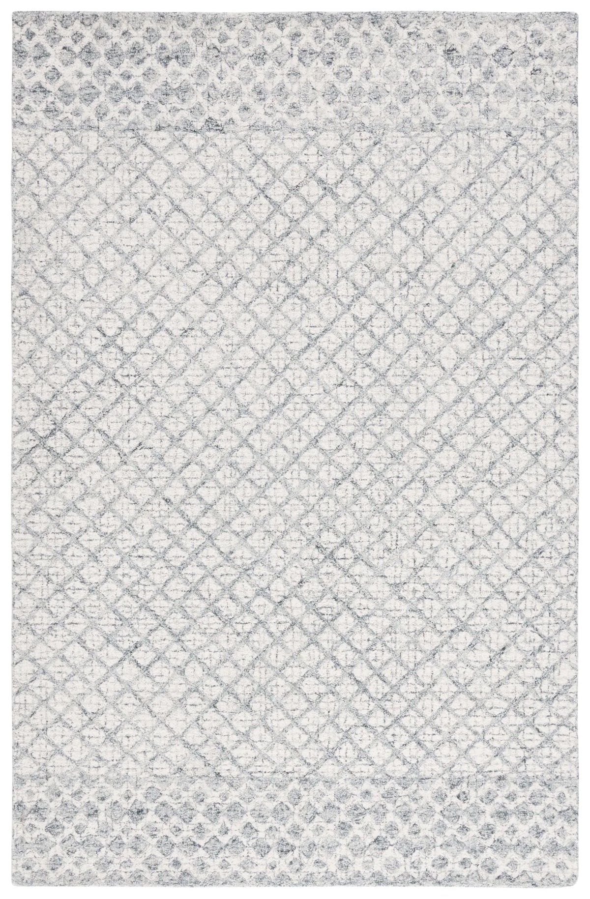 Safavieh Abstract 4'-0" x 6'-0" Rug in Grey / Ivory