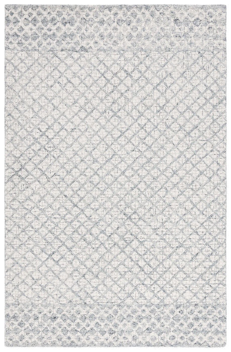Safavieh Abstract 4'-0" x 6'-0" Rug in Grey / Ivory