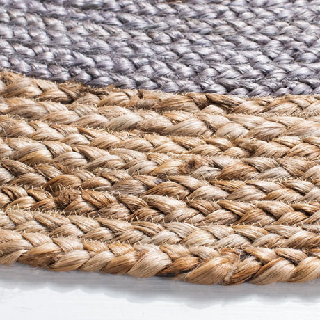Safavieh Natural Fiber 3'-0" x 3'-0" Rug in Grey / Natural