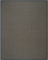 Safavieh Natural Fiber 10'-0" x 14'-0" Rug in Charcoal / Charcoal