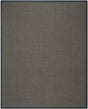 Safavieh Natural Fiber 10'-0" x 14'-0" Rug in Charcoal / Charcoal