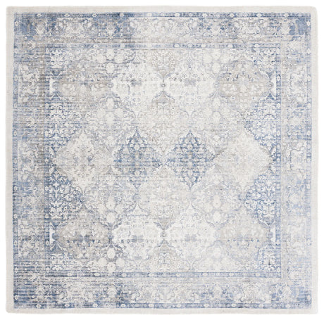 Safavieh Restoration Vintage 6'-0" x 6'-0" Rug in Ivory / Blue