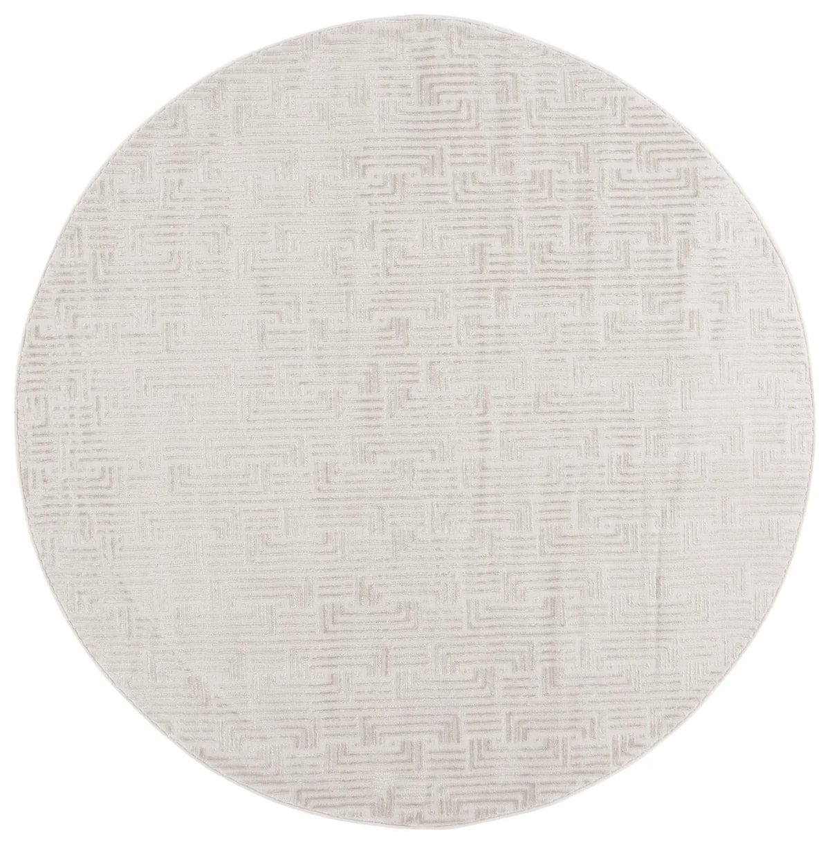 Safavieh Saylor 100 6'-3" x 6'-3" Rug in Beige / Ivory