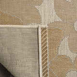 Safavieh Martha Stewart 5'-3" x 7'-7" Rug in Beige / Brown