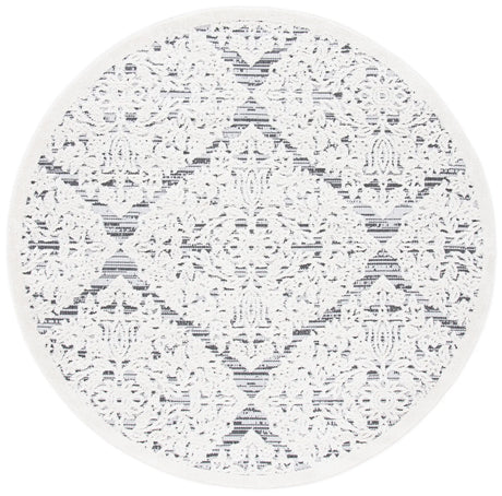 Safavieh Cabana 6'-7" x 6'-7" Rug in Ivory / Grey