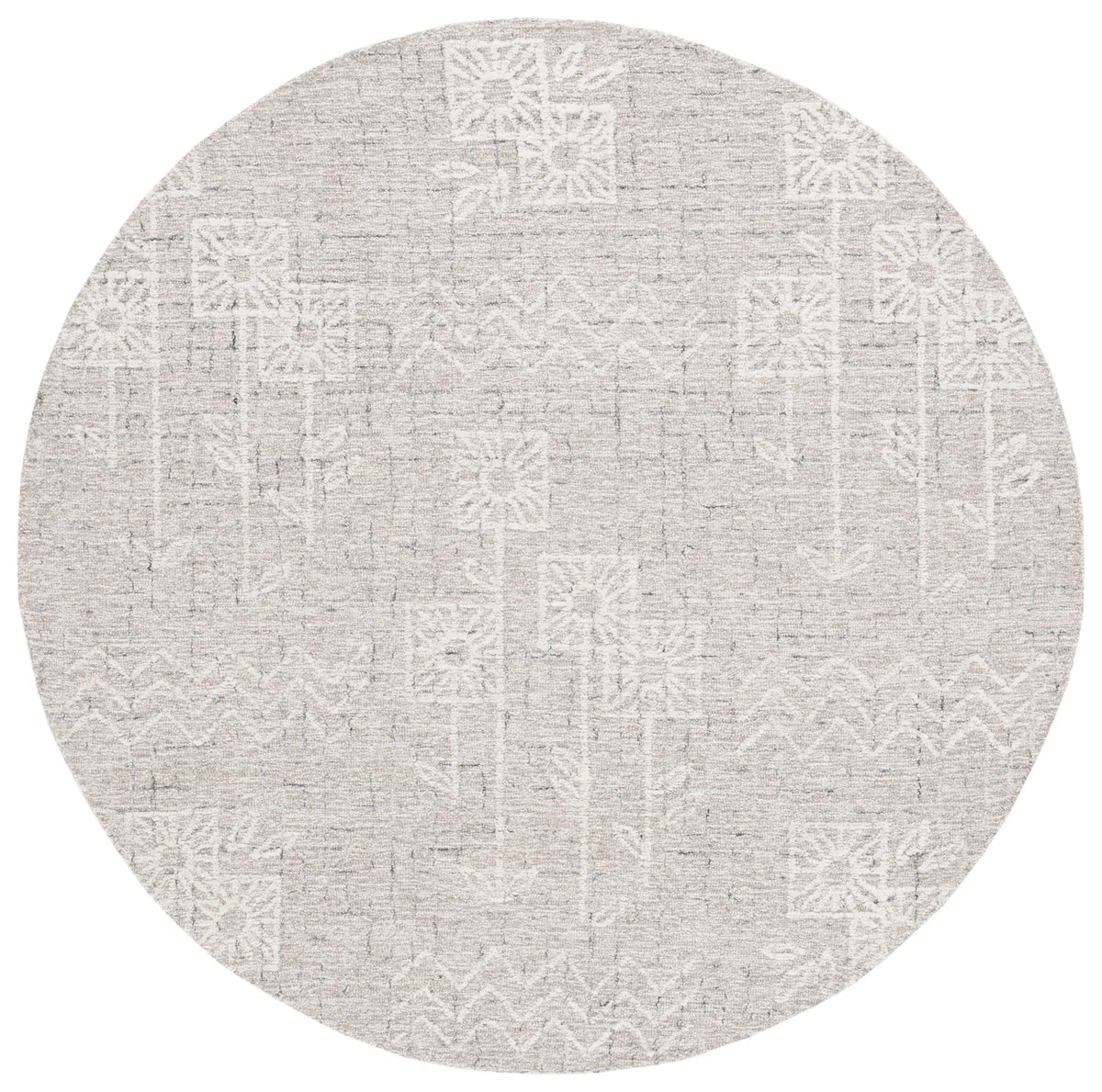 Safavieh Metro 6'-0" x 6'-0" Rug in Beige / Ivory