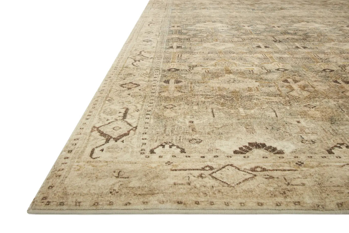 Loloi Margot Mat-04 Antique/Sage Rugs - rug corner
