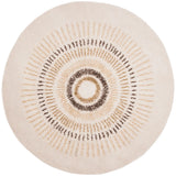 Safavieh Soho 6'-0" x 6'-0" Rug in Beige / Gold