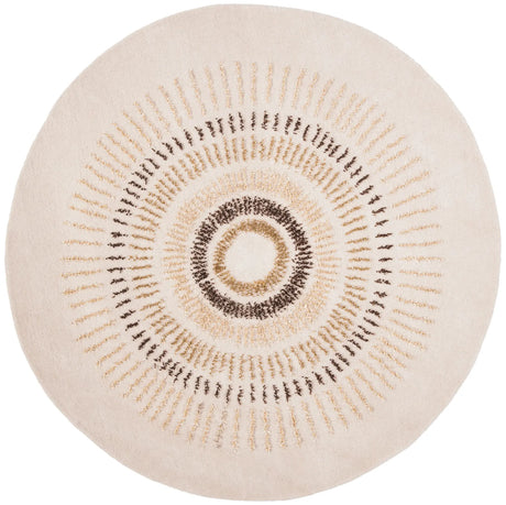 Safavieh Soho 6'-0" x 6'-0" Rug in Beige / Gold