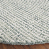 Safavieh Ebony 6'-0" x 6'-0" Rug in Green / Ivory