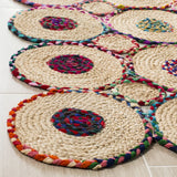 Safavieh Cape Cod 4'-0" x 6'-0" Rug in Red / Natural