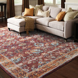 Oriental Weavers Sphinx Andorra 7154A Red/Gold Rugs - room scene