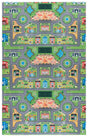 Safavieh Tacoma Kids 100 5'-0" x 8'-0" Rug in Grey / Green