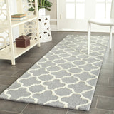 Safavieh Cambridge 2'-6" x 10'-0" Rug in Silver / Ivory