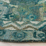 Safavieh Anatolia 5'-0" x 5'-0" Rug in Aqua / Green